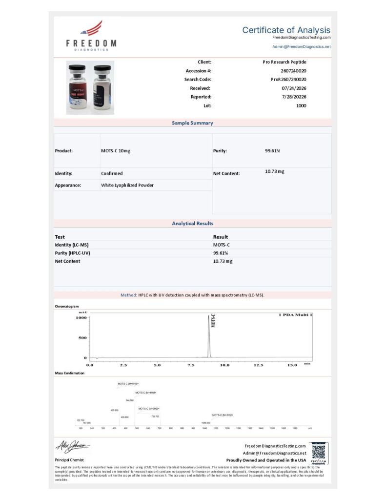 MOTS-c 10mg